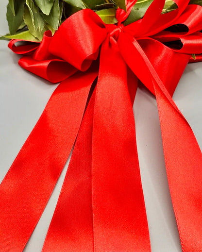 Seconda opzione per le bande del nastro di una corona di laurea